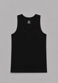 Men's Sleeveless Vest Black
