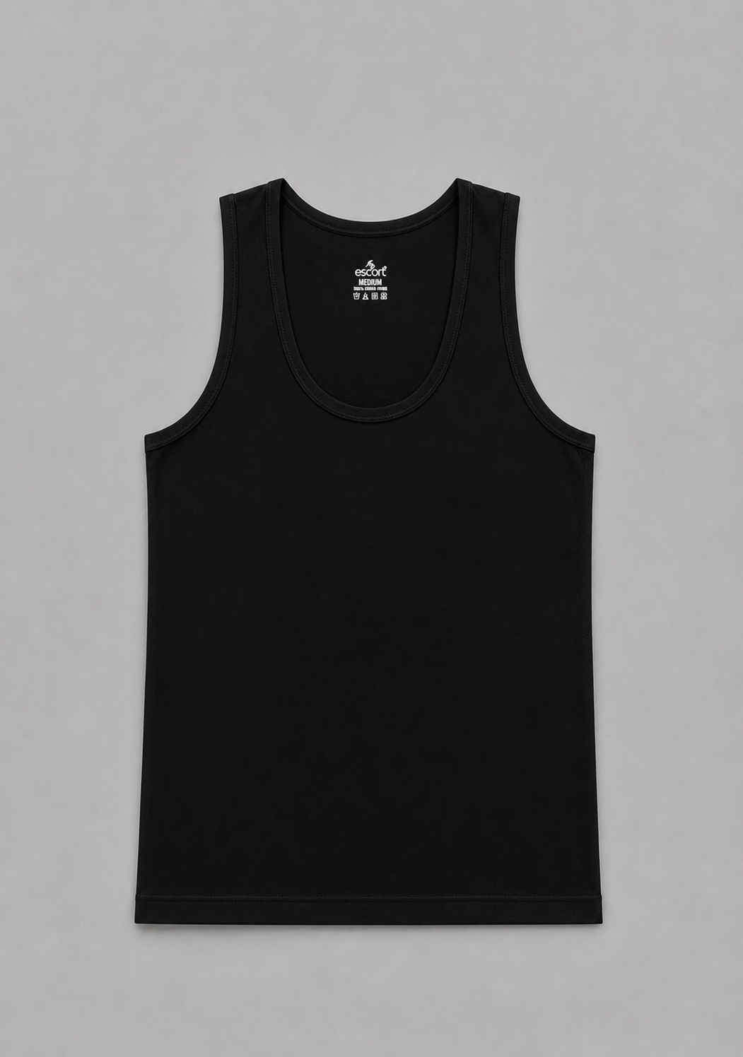 Men's Sleeveless Vest Black